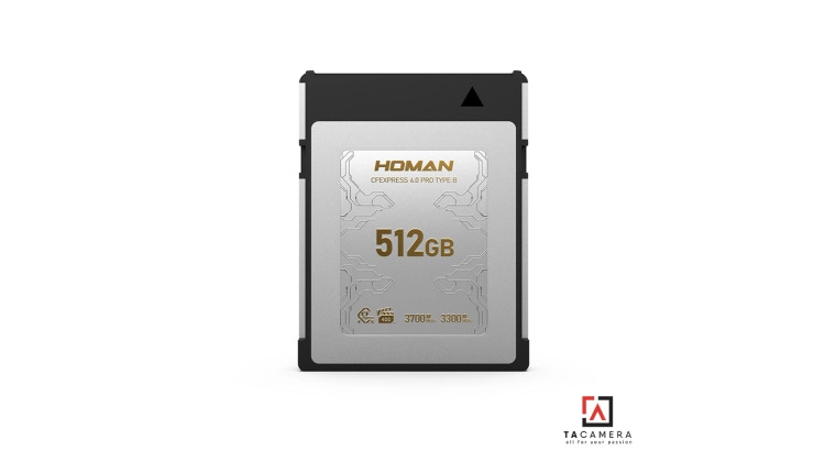 Thẻ Nhớ Homan CFexpress Type-B 4.0 Pro 512 3700MB/s