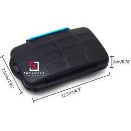 Hộp Đựng Thẻ Nhớ Chống Sốc - Chống Nước 4CF + 8SD 