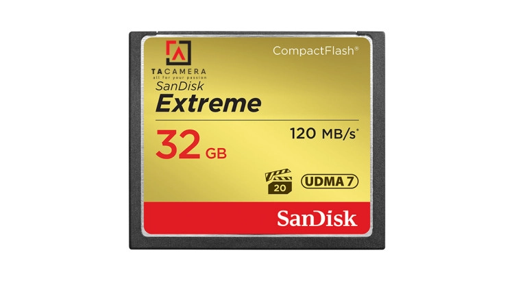 Thẻ nhớ CF SanDisk Extreme 32GB 800x 120MB/s