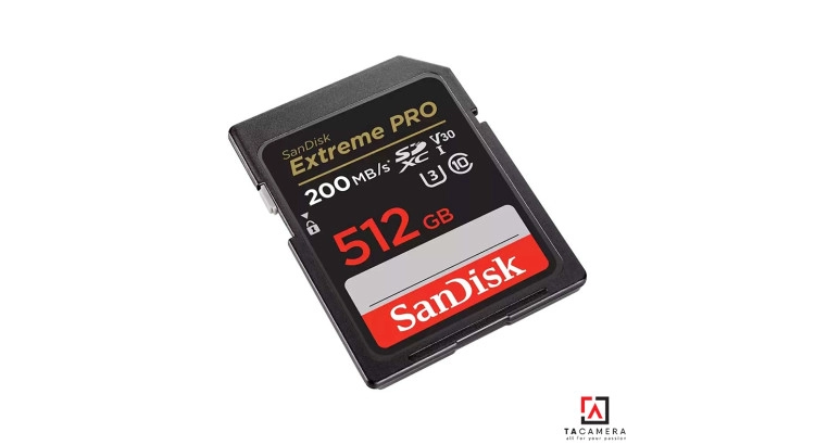 Thẻ Nhớ SDXC SanDisk Extreme Pro U3 V30 512GB 200MB/s