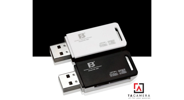 Đầu Đọc Thẻ Nhớ FB-360 2.0 SD/MicroSD (BH 6T)