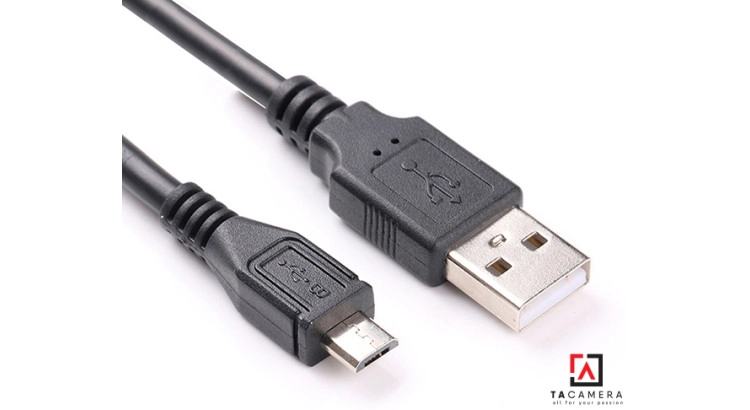 Dây Cáp USB 2.0 to Micro-B 5-Pin - Truyền Dữ Liệu Từ Máy Ảnh Sang Máy Tính Có Chống Nhiễu (loại 1)
