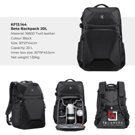 Balo Máy Ảnh KF KF13.144 Đen 20L