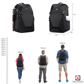 Balo Máy Ảnh KF KF13.144 Đen 20L