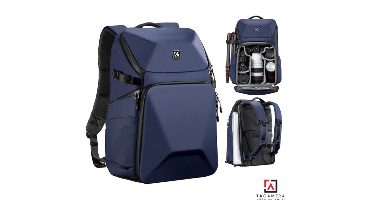 Balo Máy Ảnh KF KF13.144 V2 Xanh Dương 20L