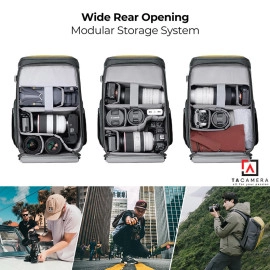 Balo Máy Ảnh KF KF13.128 25L Vàng