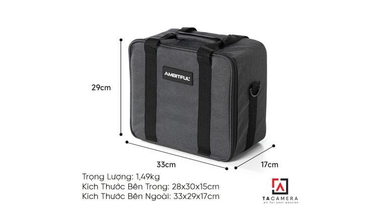 Túi Đựng Đèn Ngoại Cảnh Ambitful PB19