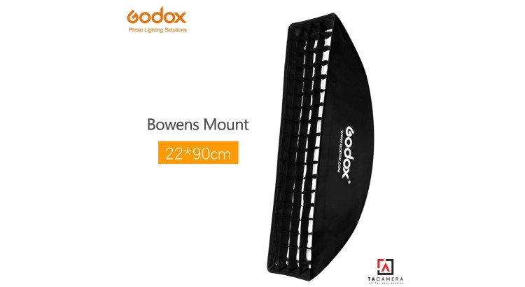 Bowen Mount Softbox Godox 22x90cm - Có Tổ Ong
