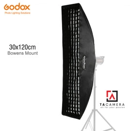 Bowen Mount Softbox Godox 30x120cm - Có Tổ Ong
