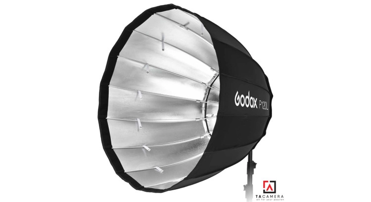 Bowen Mount Softbox Parabolic Godox P120L/P120H - 16 Cạnh 120cm