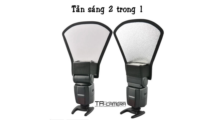 Tản sáng flash 2 mặt