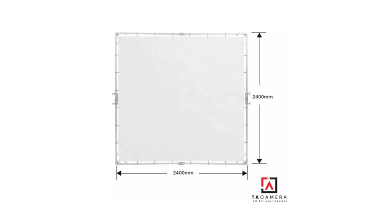 Bộ Khung Tản Sáng Frame Scrim Diffuser 240x240cm HD240 - Chưa Bao Gồm Chân