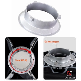 Softbox Thao Tác Nhanh Triopo 60x90cm - Kèm Tổ Ong