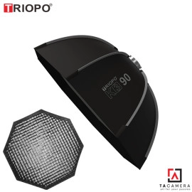Softbox Bát Giác Thao Tác Nhanh Triopo K3-65 - 65cm Kèm Tổ Ong