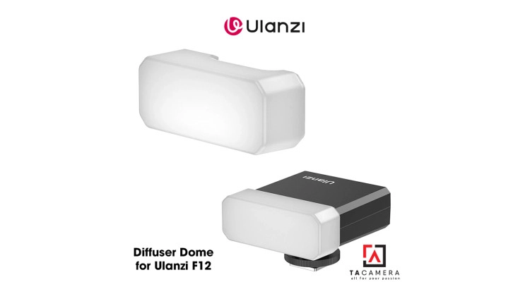 Tản Sáng Cho Đèn flash Ulanzi F12 Diffuser Dome