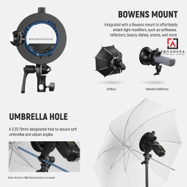 Adapter - Ngàm Chuyển Cho Đèn Speedlite Neewer CRB1 - Dùng Được Cho Đèn Godox V1 V1Pro