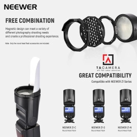 Bộ Tản Sáng Neewer GM-M1 Kit - Dùng Cho Đèn Z1 Và Z2, Godox V1 V1 Pro …