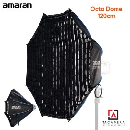 Bowen Mount Softbox Amaran Octa Dome 120 - Thao Tác Nhanh Kèm Tổ Ong - 120cm