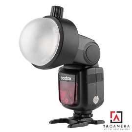 Combo Tản Sáng Godox AK-R11 Dome Diffuser + Đế Nam Châm S-R1