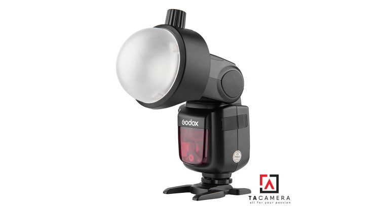 Combo Tản Sáng Godox AK-R11 Dome Diffuser + Đế Nam Châm S-R1