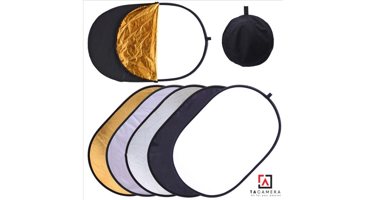 Hắt Sáng Bầu Dục 90x120cm 5in1