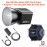 Đèn LED Mini Ulanzi L023 Pro Bi Color + Adapter HT005 + Tản Sáng Bát Giác AS-D30 30cm