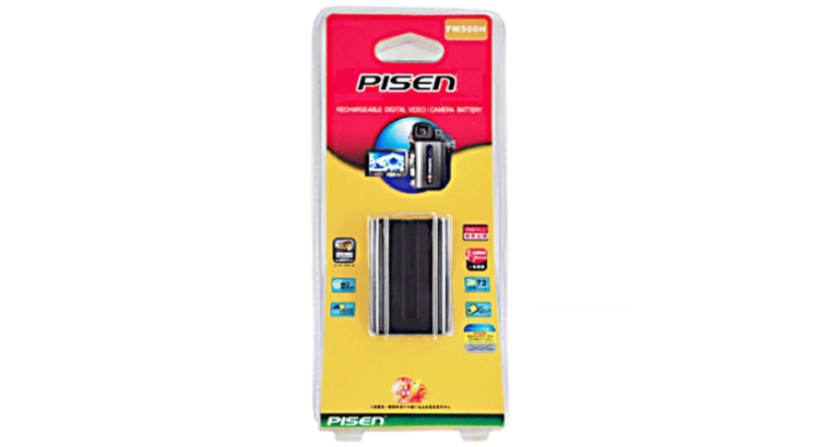 Pin - Sạc Pisen FM 500H for Sony Alpha A200 A300 A350 A700 A850 A900