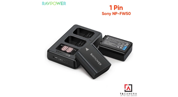 Pin RAVPower Cho Sony NP-FZ100 2000mAh