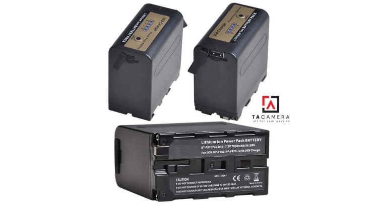 Pin NP-F970 7800mAh - Đa Năng - BH12T