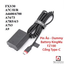 Pin Ảo - Dummy Battery KingMa FZ100 Cổng Type-C Pin Ảo - Dummy Battery KingMa FZ100 Cổng Type-C