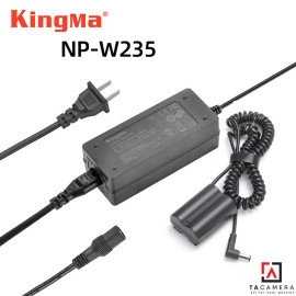 Pin Ảo - Dummy Battery KingMa Cho Fujifilm NP-W235 + Adapter Dùng Nguồn Điện 220v