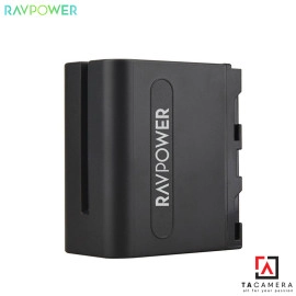 Bộ 1 Pin 1 Sạc RAVPower NP-F970 - 7800mAh