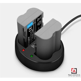 Pin - Sạc Đôi KingMa Cổng USB Cho Nikon EN-EL3e+