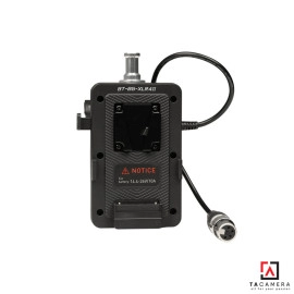 Tay Cầm - Báng Pin Cho Đèn Nanlite Fc-120b Dùng Pin V-Mount - BT-GB-XLR4II