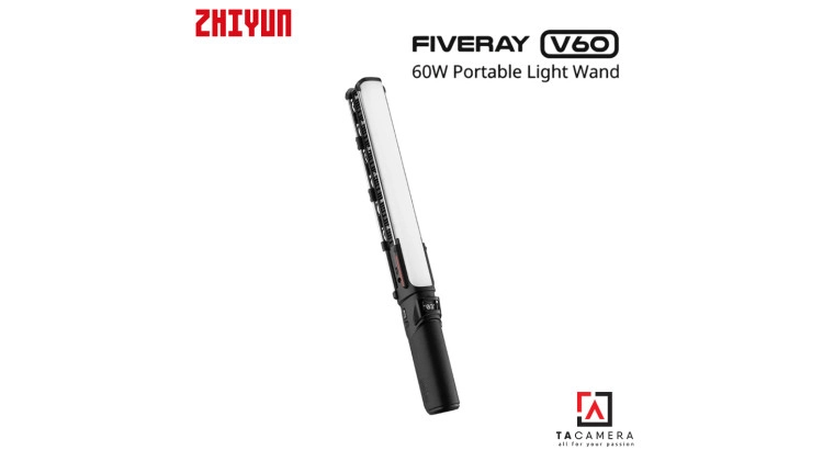 Đèn LED Zhiyun Fiveray V60 Bi-color - Bản Đơn - Màu Đen