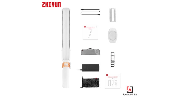 Đèn LED Zhiyun Fiveray V60 Bi-color - Bản Combo - Màu Trắng