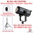 Bộ Đèn LED TA27378A Hỗ Trợ Livestream - Chụp Ảnh - Quay Phim (LED Tolifo Konway KW-500B Pro + Chân Qihe 2,8m + Chinaball 65cm)