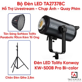 Bộ Đèn LED TA27378C Hỗ Trợ Livestream - Chụp Ảnh -..