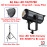 Bộ Đèn LED TA27378D Hỗ Trợ Livestream - Chụp Ảnh - Quay Phim (LED Tolifo Konway KW-500B Pro + Chân Qihe 2,8m + Tản Sáng Triopo Parabolic KP2 70cm Kèm Tổ Ong)
