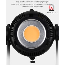 Bộ Đèn LED TA27379D Hỗ Trợ Livestream - Chụp Ảnh - Quay Phim (LED Tolifo X-500B Lite + Chân Qihe 2,8m + Tản Sáng Triopo Parabolic KP2 70cm Kèm Tổ Ong)
