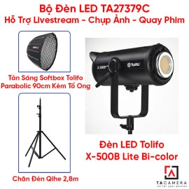 Bộ Đèn LED TA27379C Hỗ Trợ Livestream - Chụp Ảnh -..
