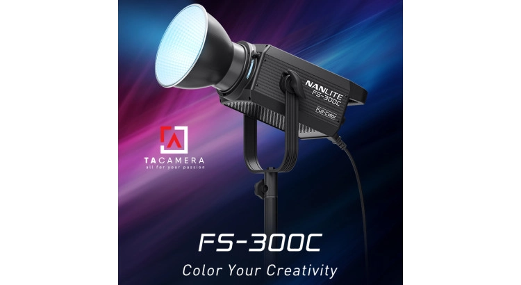 Đèn LED Nanlite FS-300C RGB - LED Spotlight - Chính Hãng