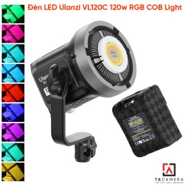 Đèn LED Ulanzi VL120C 120w RGB COB Light + Pin V-Mount Ulanzi BP-VL99