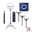 Đèn LED Ring Light YQ-460 46cm 3 Kẹp Điện Thoại Và Remote Kèm Chân 2m