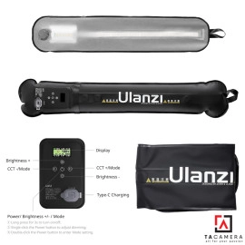 Đèn LED Ống Cầm Tay Dạng Túi Khí Ulanzi UA20 - 20w