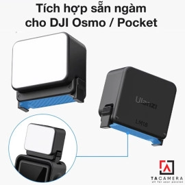 Đèn LED Mini Cho DJI Osmo Action 4/3 Và Pocket 3 - Ulanzi LM18