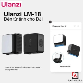 Đèn LED Mini Cho DJI Osmo Action 4/3 Và Pocket 3 - Ulanzi LM18