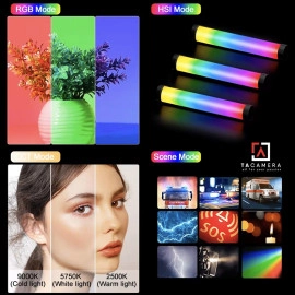 Đèn LED Tube Ulanzi VL110 Magnetic - Dài 24cm - RGB
