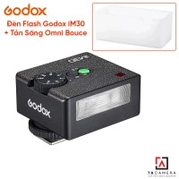 Đèn Flash Mini Godox iM30 + Tản Sáng Omni Bouce