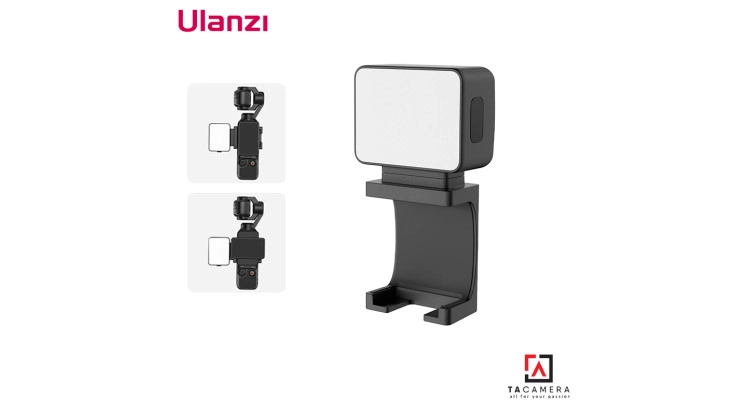 Đèn LED Trợ Sáng Mini Ulanzi LM001 Dành Cho DJI Pocket 3 Tích Hợp Pin 500mAh